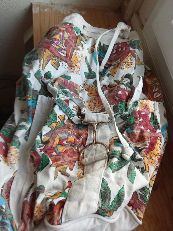 Sac a dos fourre-tout imprimé 🔄 - photo numéro 3