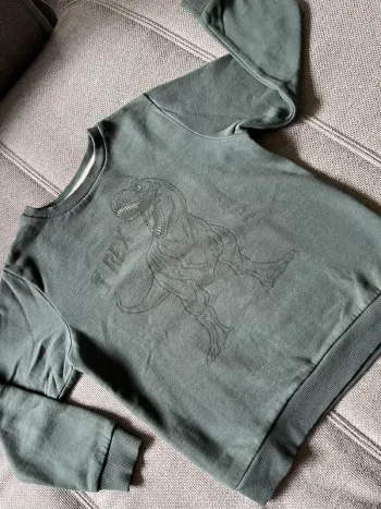 Sweat-shirt garçon 8 ans Vertbaudet dinosaure