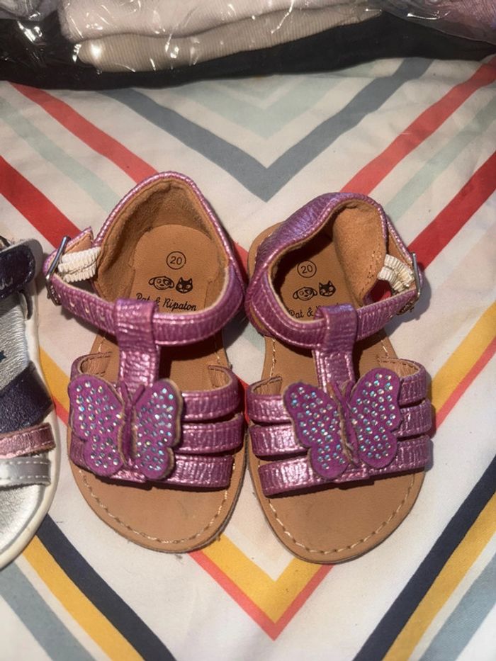 Lot Sandale taille 20 - photo numéro 4