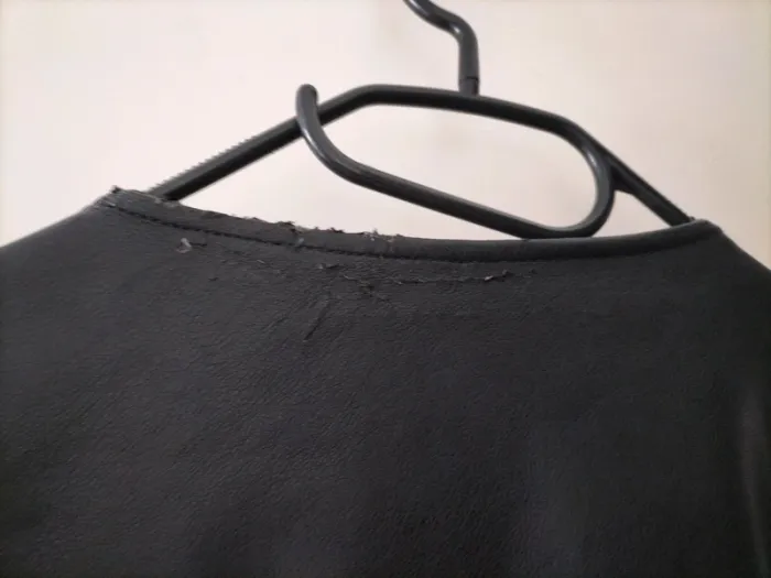 Veste simili cuir femme - photo numéro 4