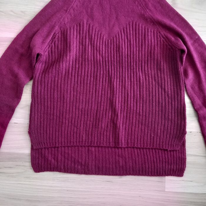 Pull à col roulé femme violet Love Knitwear taille 38h - photo numéro 4