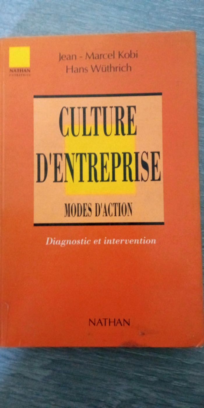 Culture d'entreprise