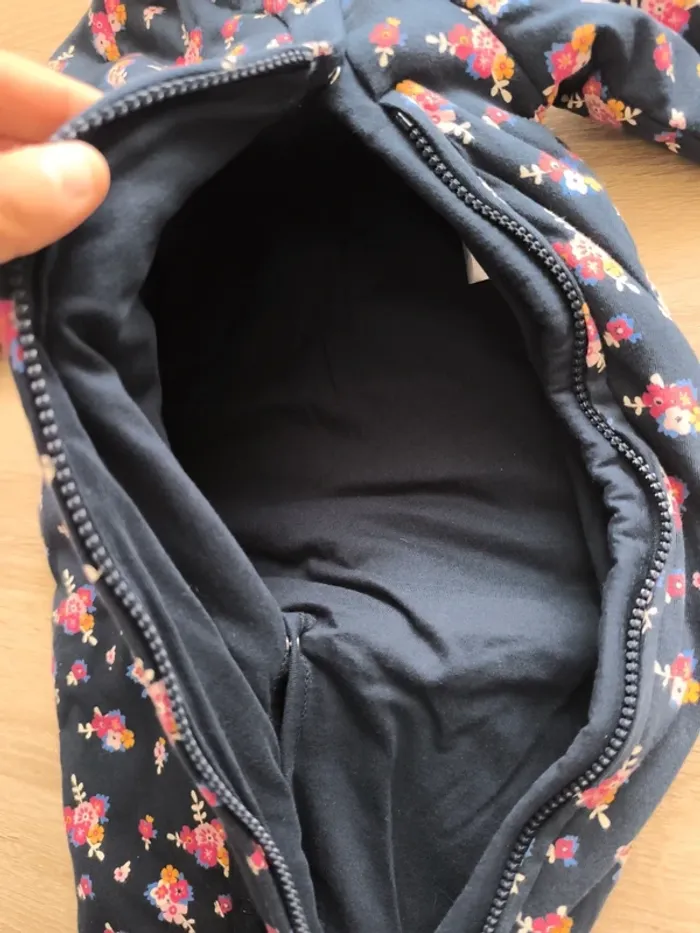 Combinaison fleurie sans pieds 9 mois  weekend à la mer - photo numéro 4