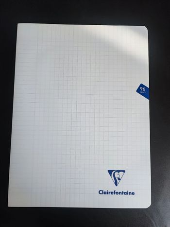 Cahier Clairefontaine