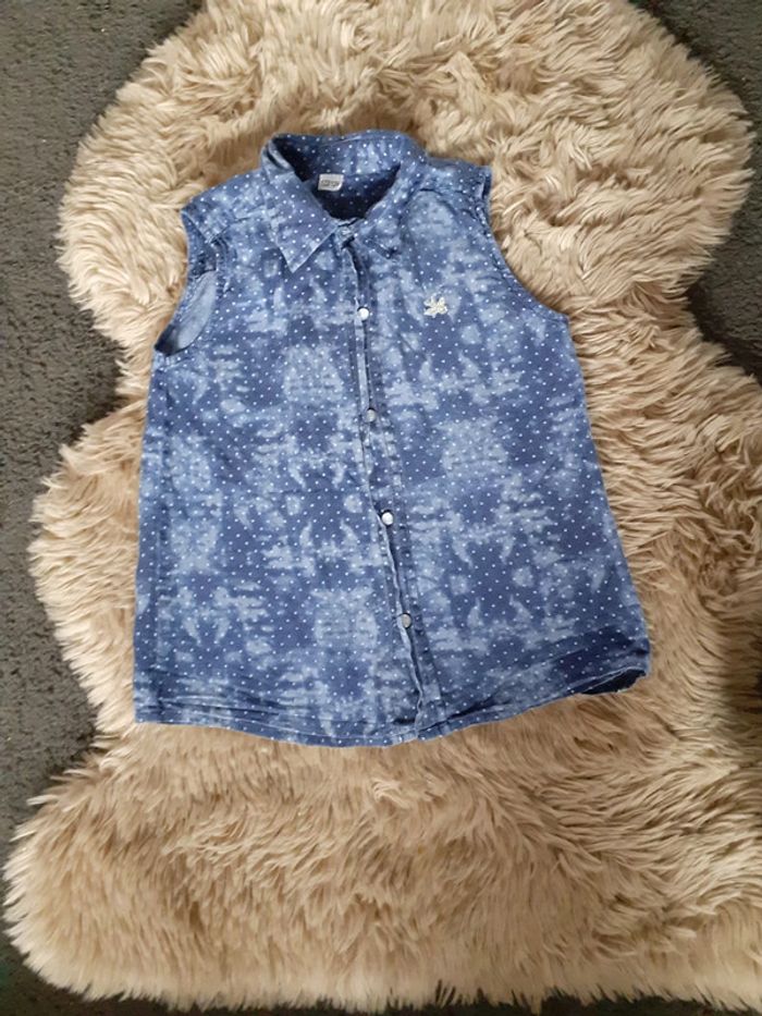 Blouse sans manche 122-128