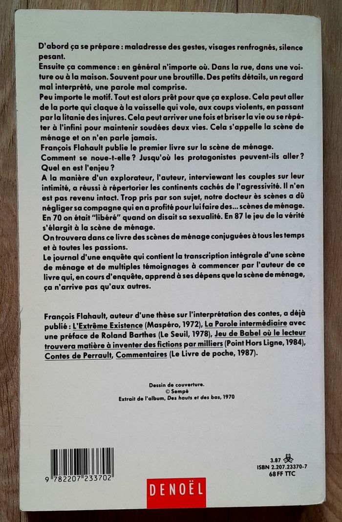 François Flahault - la scène de ménage (couple) - photo numéro 3