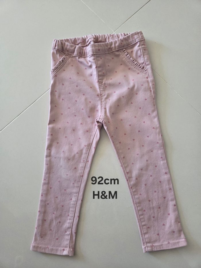 Pantalon rose H&M 92