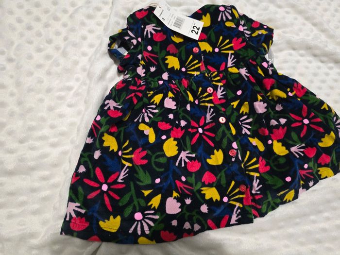 Robe fleurie - DPAM - 6M/68cm - photo numéro 5