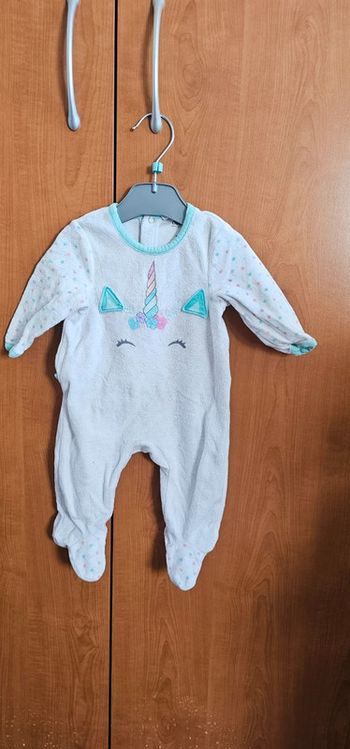 Pyjama licorne 3 mois