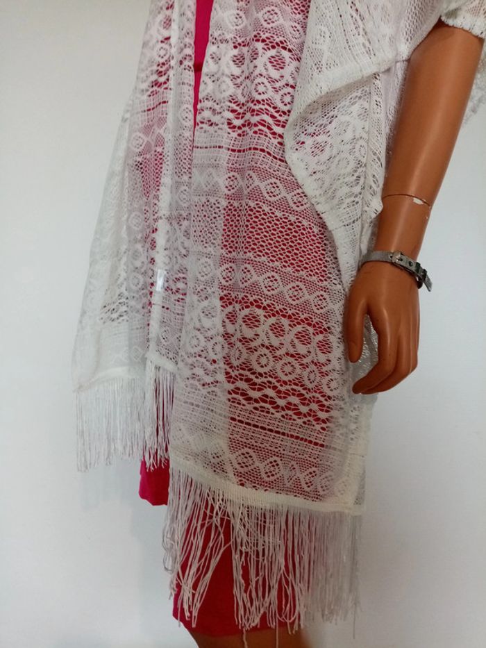 Kimono en dentelle vero moda - photo numéro 4