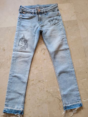 Jean fille H&M 7-8 ans