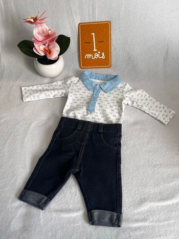 Ensemble body + pantalon 