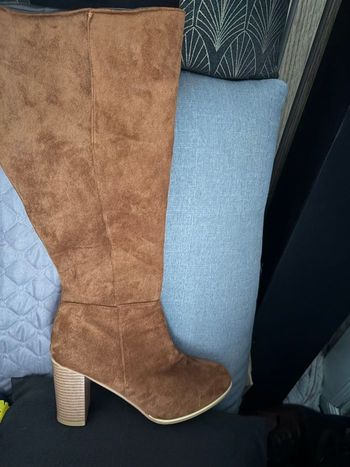 Bottes hautes camel