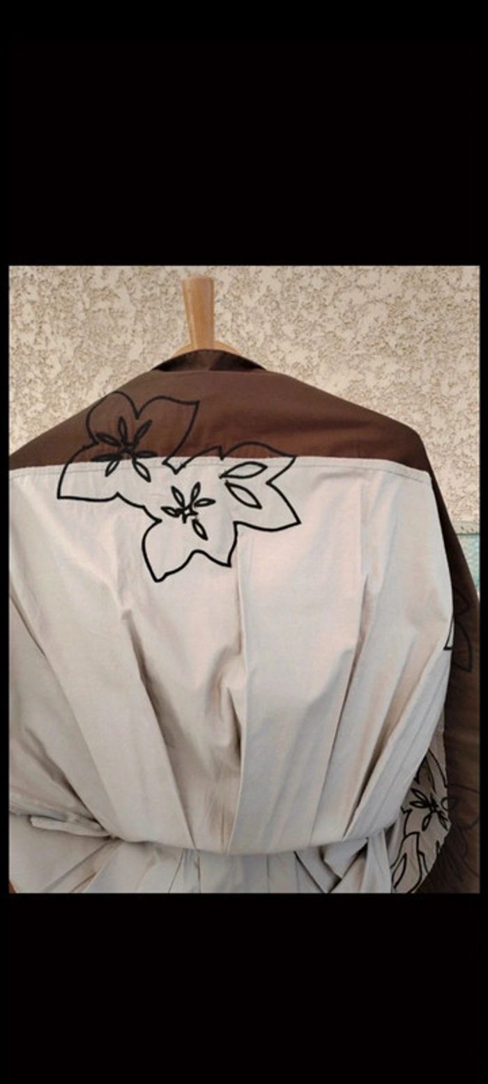 👗Robe beige à fleurs T36 - photo numéro 10