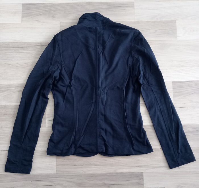 Blazer femme bleu marine Tom Tailor taille S - photo numéro 6