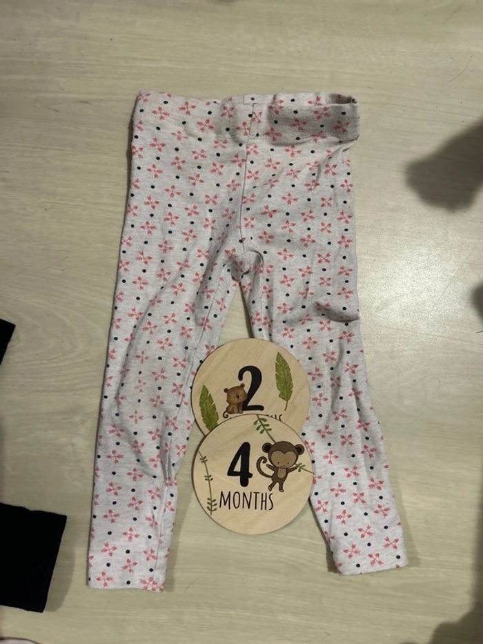 Lot 2 leggings 24 mois - photo numéro 3