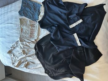 Lots de t shirts et pulls L