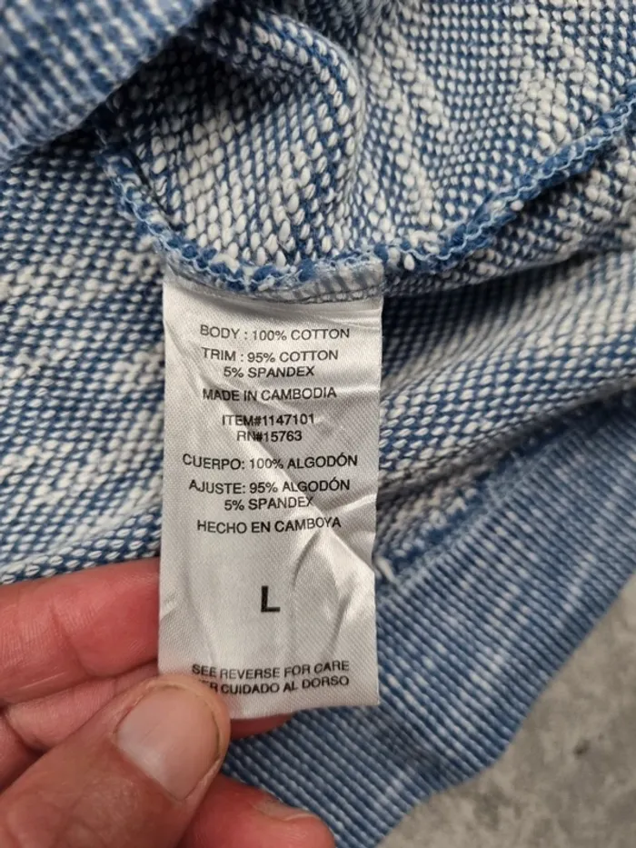 Sweat Champion bleu chiné – Taille L Femme - photo numéro 7