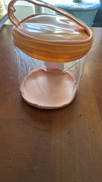 Sac transparent Yves Rocher Orange
