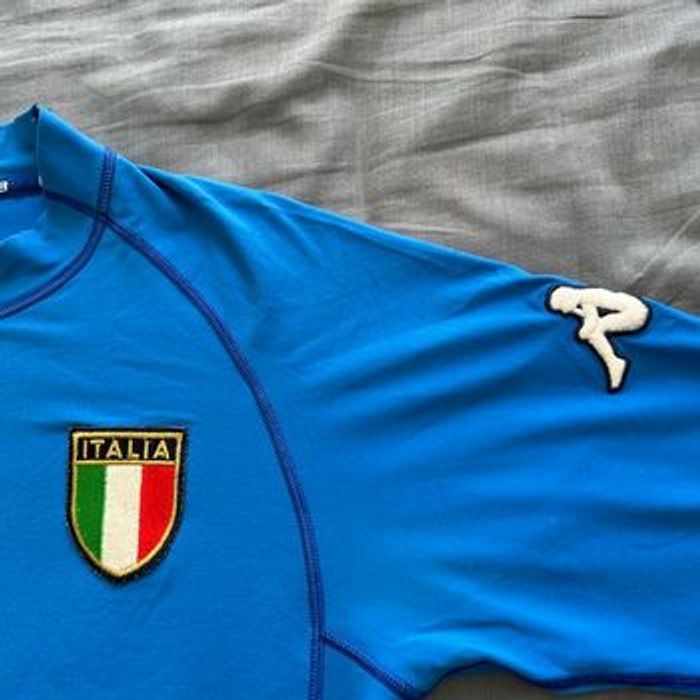 Maillot vintage euros 2000  hommes Italie taille L - photo numéro 2