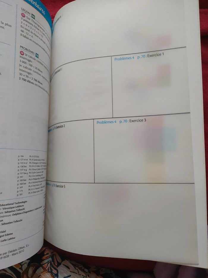 Cahier d'exercices maths CM2 - photo numéro 8