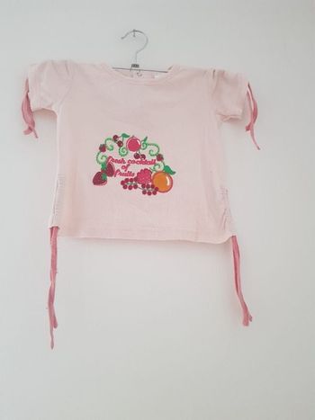 Tee shirt fille 86 cm