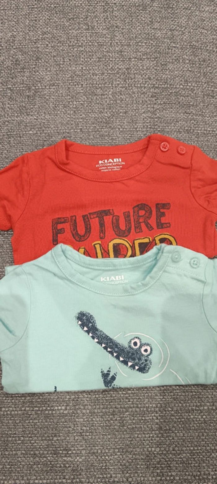 Lot de 2 t-shirts