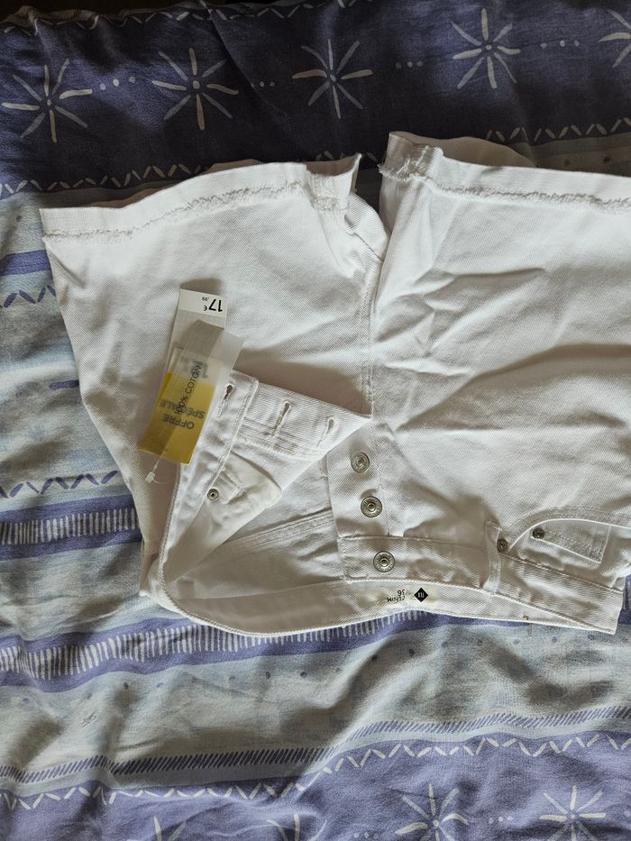 Short blanc tex - photo numéro 2