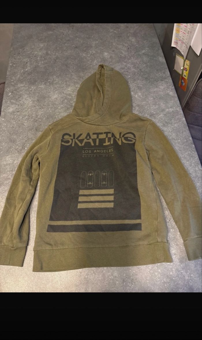 Sweet à capuche garçon 10ans - photo numéro 3