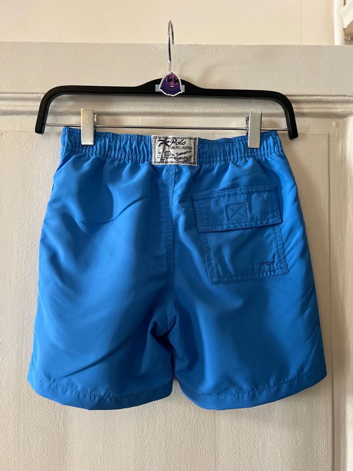 Short de bain bleu méditerranéen 8 ans - Ralph Lauren - photo numéro 2