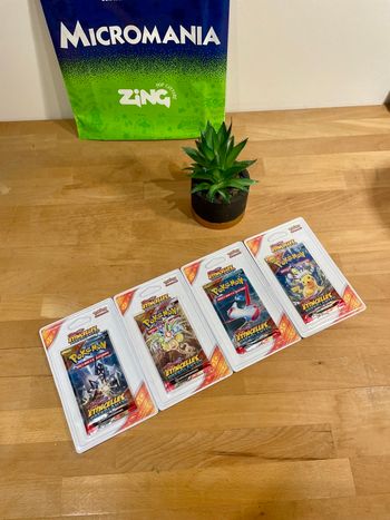 Artset Pokémon boosters étincelles déferlantes EV08