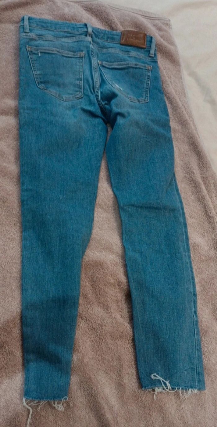 Jean troué zara t xs - photo numéro 5