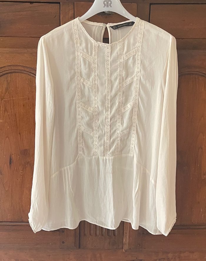 Blouse crème