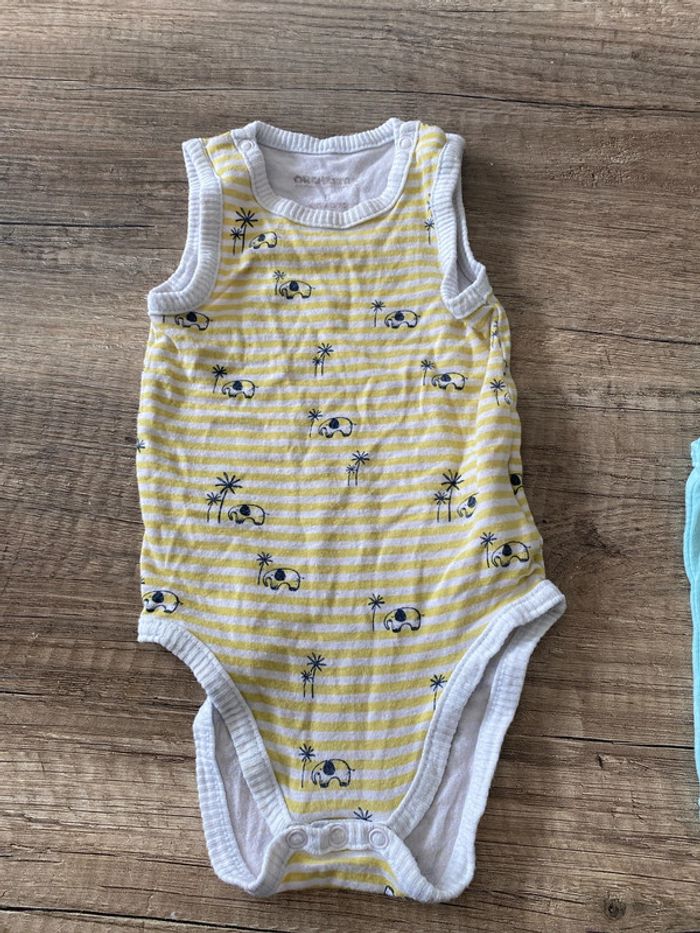 Lot de 4 Body bébé été - photo numéro 5