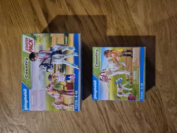 Lot Playmobil Country Chevaux Poulains 71259 + 71243 Neuf Scellé
