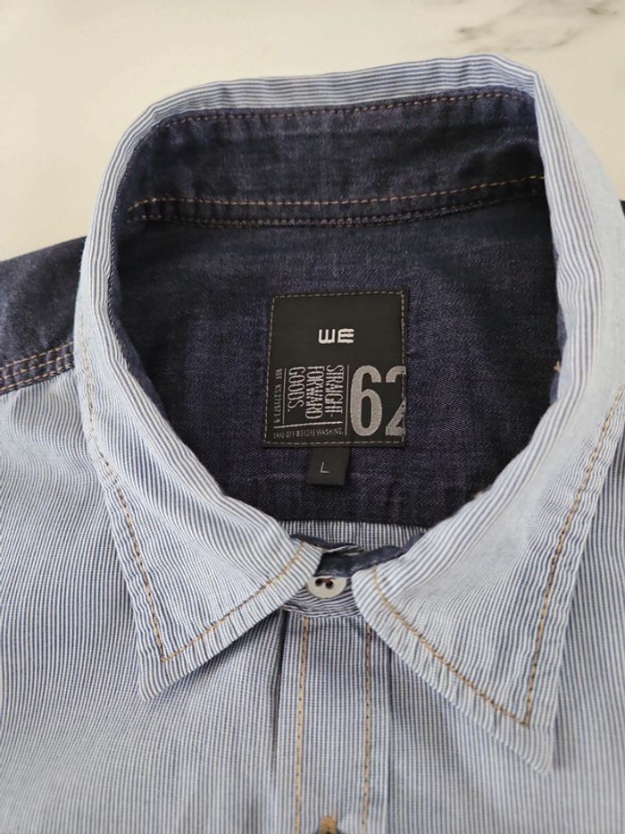 WE chemise bleu taille L - photo numéro 13