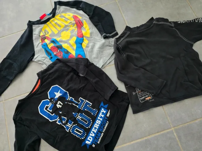 Lot de 3 tee-shirts manches longues - photo numéro 3
