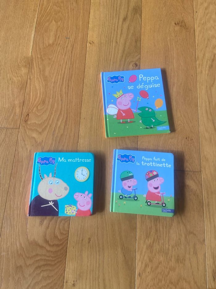 Lot livre peppa pig