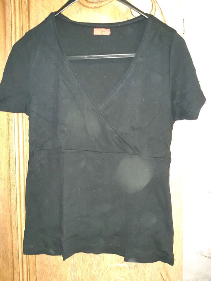 T shirt coeur croisé 46/48