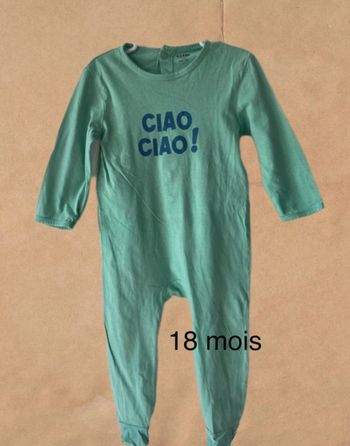 Pyjama bébé 18 mois
