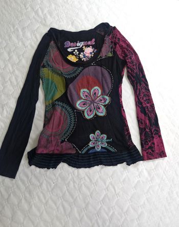 Petit pull manches longues  , femme , Desigual  , taille XS