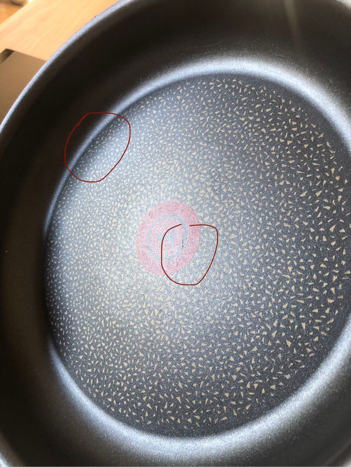 Lot de 2 poêles à frire TEFAL 24/28 cm + poignée amovible, en parfait état - photo numéro 5