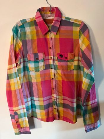 Chemise carreaux abercrombie