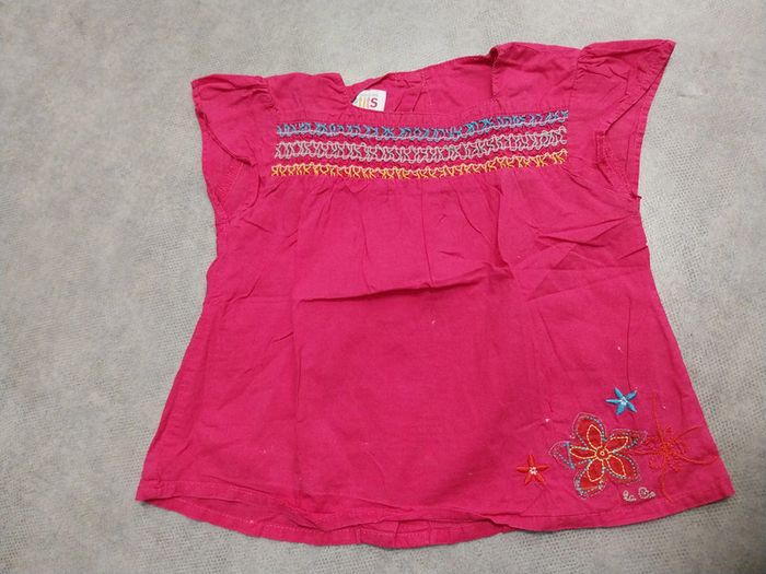 tee shirt tunique fille 2 ans la compagnie des petits