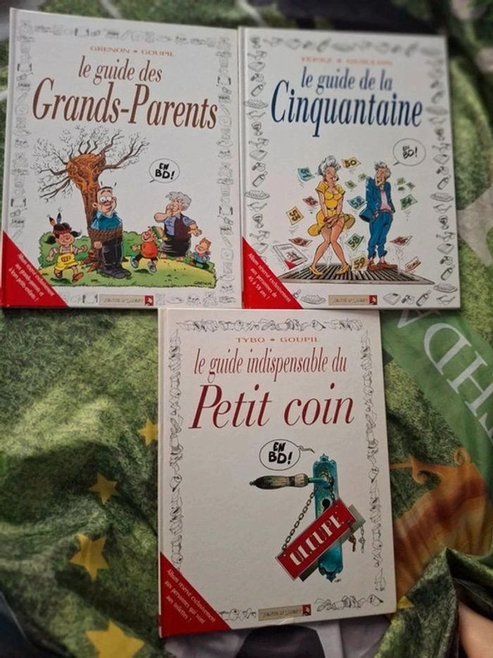 Lot de 3 BD Tybo & Goupil