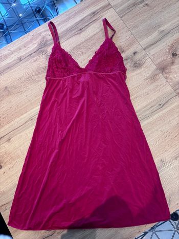 Nuisette rouge femme taille 38/40 In extenso