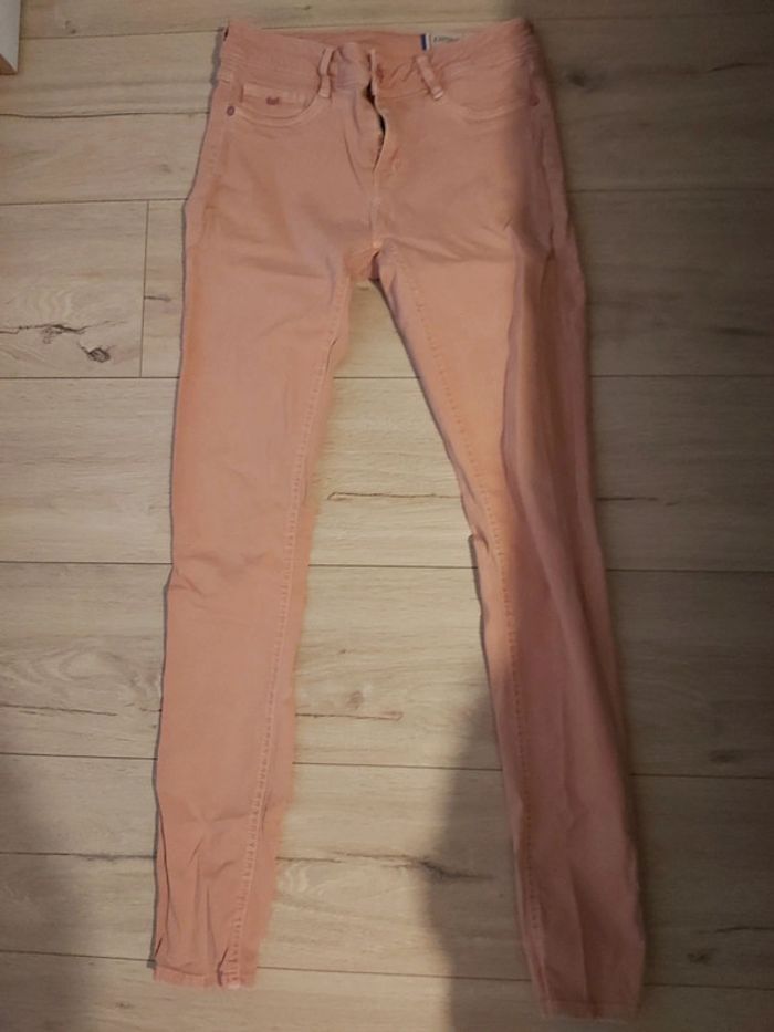 Jean kaporal taille 36 corail