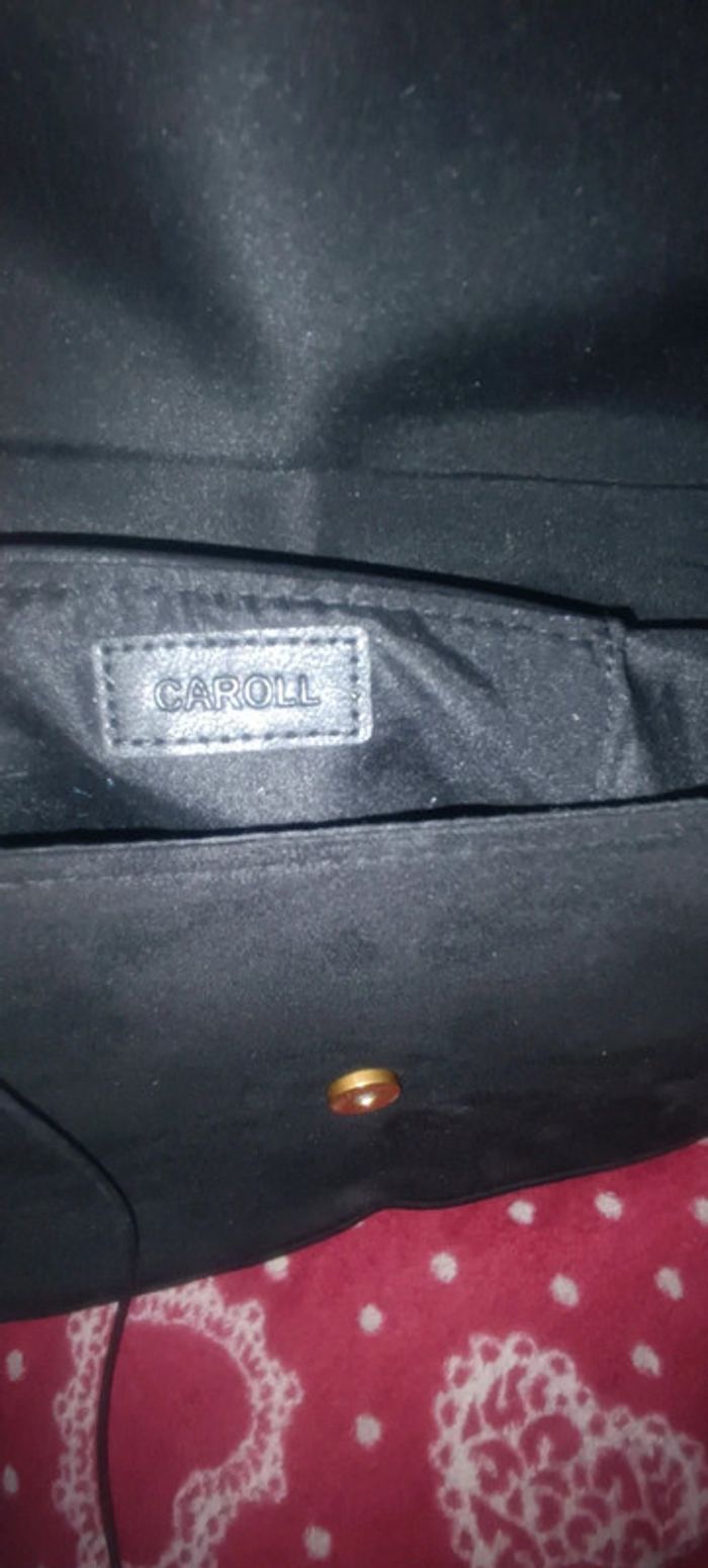 Sac à main noir Caroll - photo numéro 4