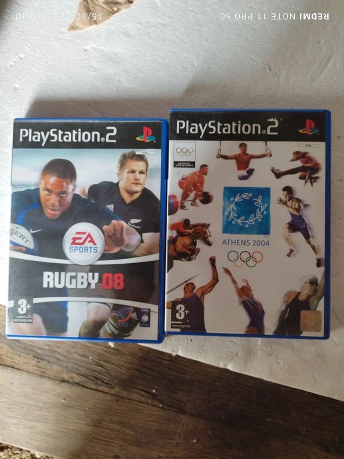 2 jeux ps2