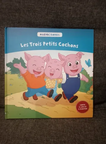Livre enfant - Les trois petits cochons